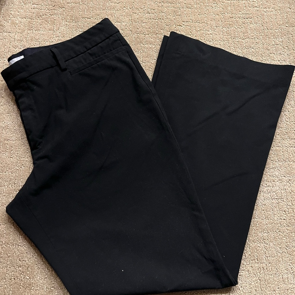 Gap Modern Boot Black Dress Pants